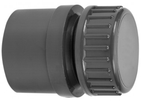 VR377016000 PVC PN10 eindset 16 (x 1/2"")